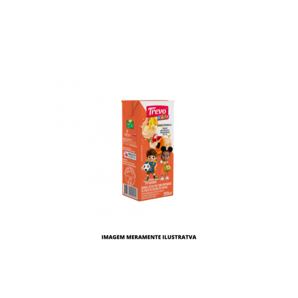 BEBIDA LACTEA - TREVO - 200ml KIDS FRUTAS - CX27